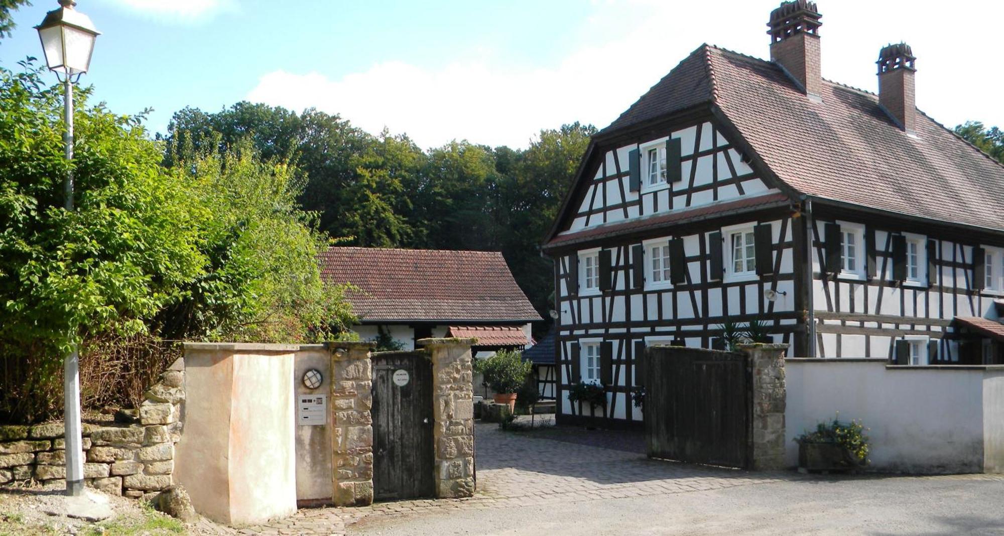 Ferme Auberge du Moulin des Sept Fontaines Drachenbronn-Birlenbach Exterior foto